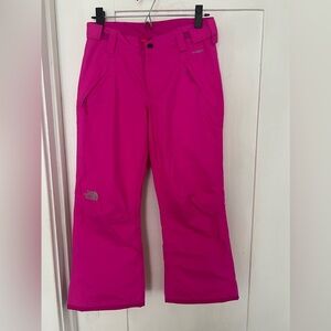 The North Face Pink Ski pants. Size 10/12. Great condition.